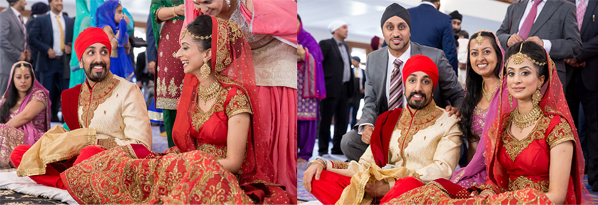 Female Asian Wedding Photographer for Sikh Wedding Ceremony